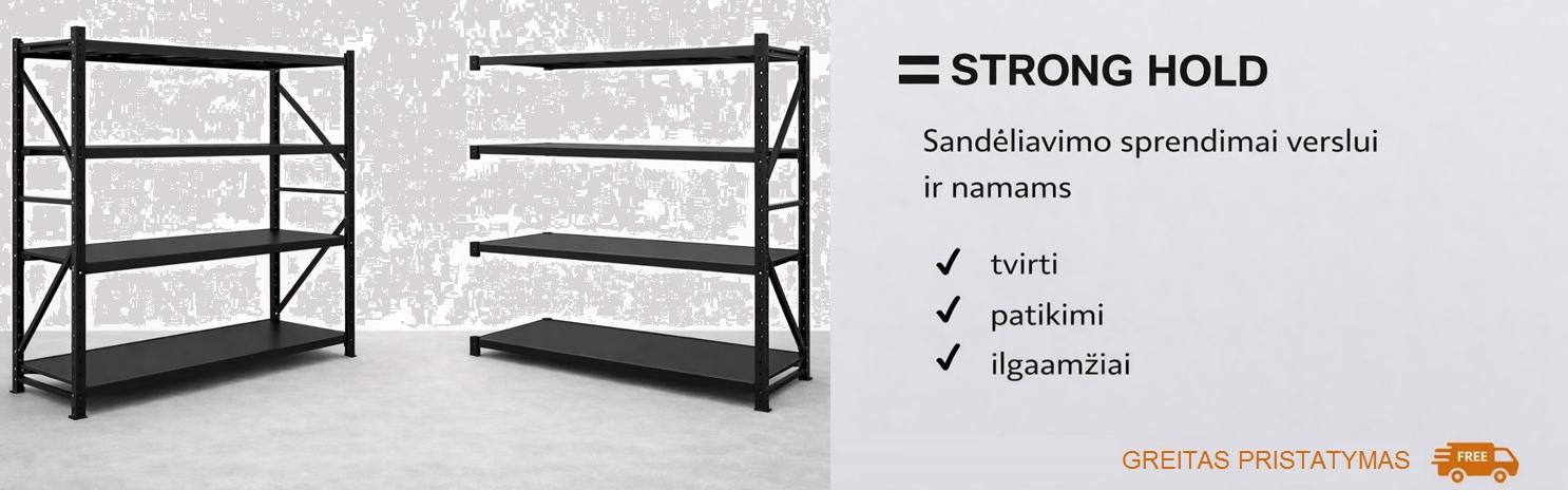Sandėliavimo stalažai iš pirmų rankų
